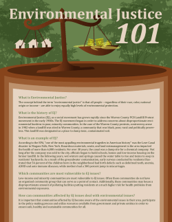 Environmental Justice - Maryland Department of the Environment