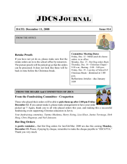 JDCS JOURNAL