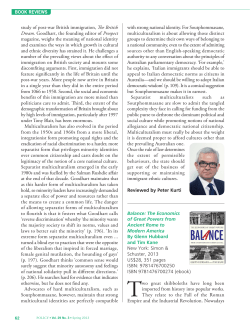 study of post-war British immigration, The British Dream