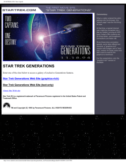 STARTREK.COM: Time Capsule