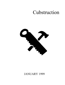 Cubstruction
