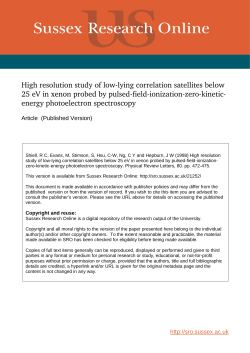 High resolution study of low-lying correlation satellites below 25 eV