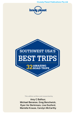 SOUTHWEST USA`S BEST TRIPS