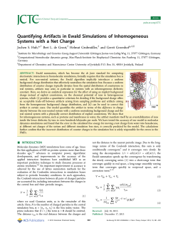 Quantifying Artifacts in Ewald Simulations of Inhomogeneous
