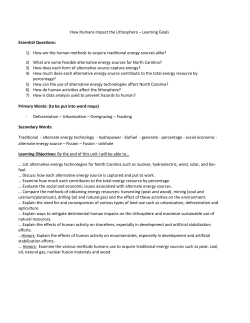 How Humans Impact the Lithosphere &ndash; Learning Goals Essential