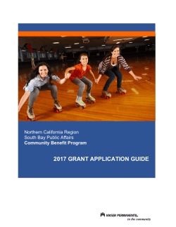 2017 South Bay CB Grant Guide