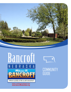 community guide - Bancroft