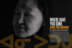 ANNie Pootoogook? - National Magazine Awards