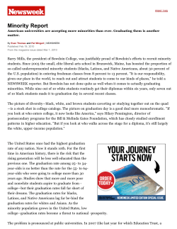 Minority Report | Print Article | Newsweek.com