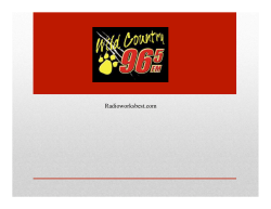 Music - Radio Works Best