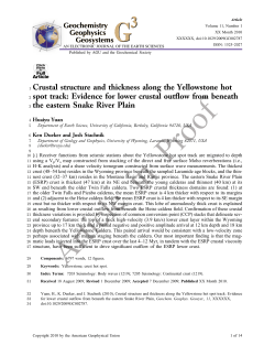 Spot Track - University of Wyoming