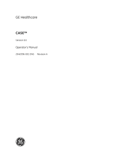 GE Healthcare CASE&trade;