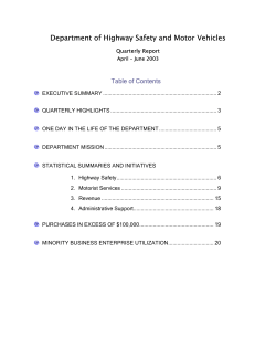 Department of Highway Safety and Motor Vehicles