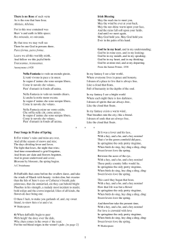 Texts and Translations