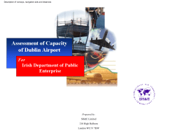 Assessment of the Capacity of Dublin Airport for the Irish Department