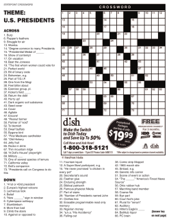 THEME: U.S. PRESIDENTS