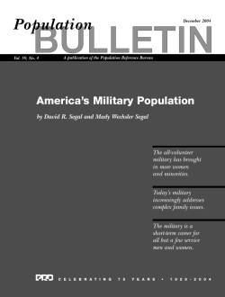 America`s Military Population