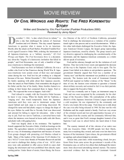Movie Review: Of Civil Wrongs and Rights