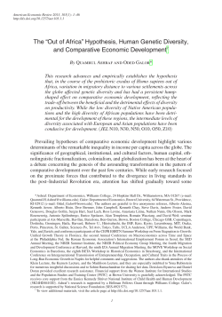 AER 2013 - Thomas Piketty