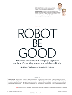 Robot Be Good
