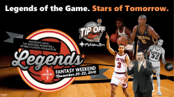 Legends of the Game. Stars of Tomorrow.