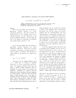 Linear Congruential Generators Do Not Produce Random Sequences