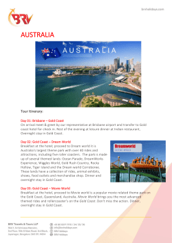 Itinerary