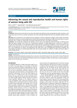 Print this article - Journal of the International AIDS Society