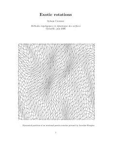 Exotic rotations - Institut Fourier