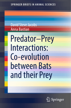Predator&ndash;Prey Interactions - Department of Biological Sciences