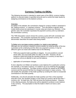 Currency Trading via IDEAL