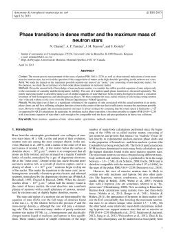 Phase transitions in dense matter and the maximum mass of