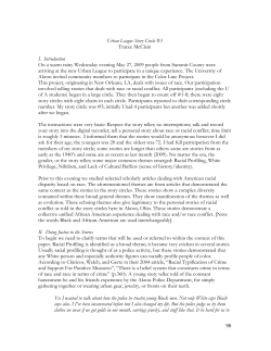 Urban League Story Circle #3