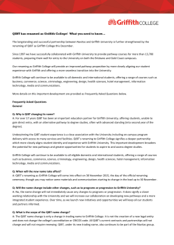 QIBT has renamed as Griffith College! What you need to know&hellip; The