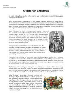 LESSON PLAN: History - The Victorian Period 1837-1901