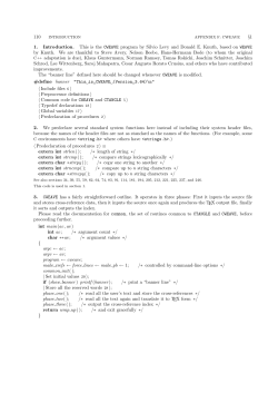 110 &sect;1 1. Introduction. This is the CWEAVE