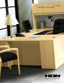Casegoods 10700 Series Laminate Desking