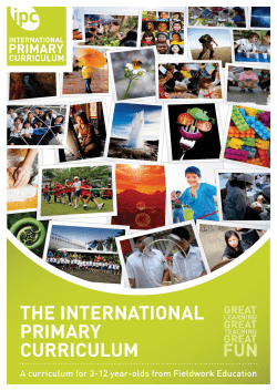 the international primary curriculum