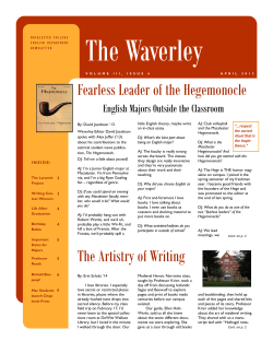 Issue 6: April 2012 - Macalester College