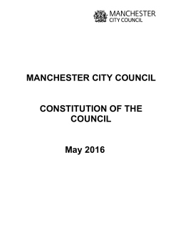 The Constitution as at May 2016