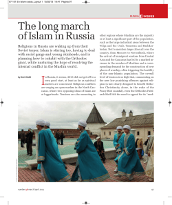 The long march of Islam in Russia