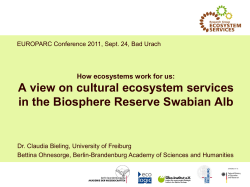 Ecosystem Services