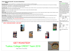Get-roasted - Royal Society of New Zealand