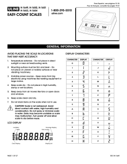 Easy-Count sCalEs