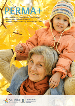 Positive emotion, Engagement, Relationships, Meaning and