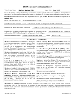 2014 CCR - Stallion Springs CSD