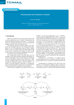 Oxoammonium Salt Oxidations of Alcohols[PDF