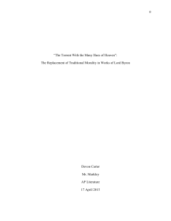 Devon Carter Blacker 2nd Place 2015