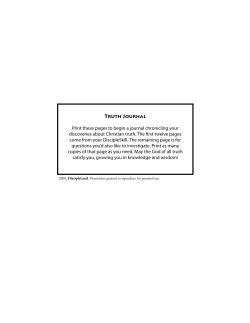 Further - DiscipleZone.com