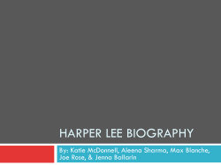 harper lee biography